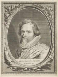 Maurits, Orange hercegének portréja Bizottságok Nassovia (sorozat címe)