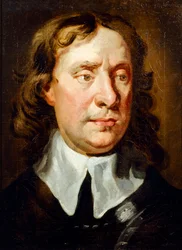 Oliver Cromwell portréja (olaj, vászon)