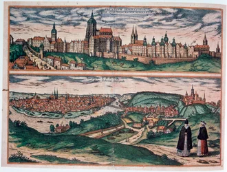 Prága látképe, c1572