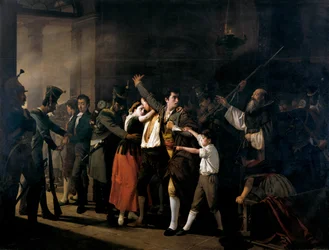 A spanyol hazafiak lövöldözése Buen Sucesóban (1808. május 3-án hajnalban)