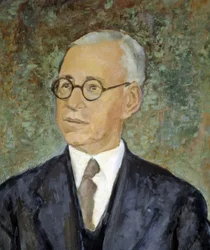 Enrique Díez-Canedo portréja (Porträt von Enrique Díez-Canedo)
