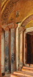 Ajtó, San Marco, Velence, 1891.