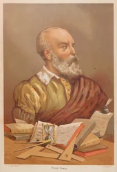 Péter Ramus. Innen: A tudomány és emberei, 1879.