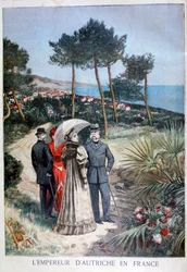 I. Ferenc József osztrák császár franciaországi látogatásán 1894-ben