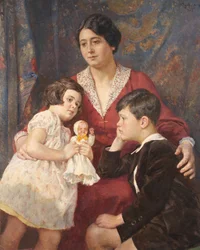 Mrs. Hirsch a gyerekeivel