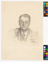 Önarckép, Josef Engelhart