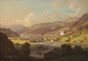 Kilátás Maria Rainre, Karintia