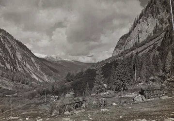 Album "Az én világháborúm – emlékek a délnyugati frontról Karintiában, Olaszországban, Trentino-Alto Adige" 1915.03.31.-1918.12.11. - Josef Zohles Bécs ": katonák az L völgyében