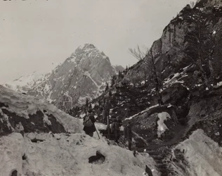 Album "Az én világháborúm – emlékek a délnyugati frontról Karintiában, Olaszországban, Trentino-Alto Adige" 1915.03.31.-1918.12.11. - Josef Zohle Bécsje ": Rosskofel (Monte Cavallo) (