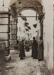 Album "Az én világháborúm – emlékek a délnyugati frontról Karintiában, Olaszországban, Trentino-Alto Adige" 1915.03.31-1918.12.11 - Josef Zohles Bécs": Tonia képe (f/w fotó)