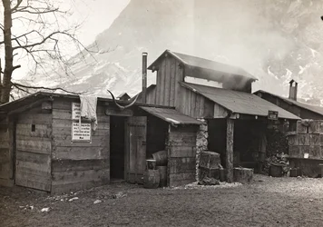Album "Az én világháborúm – emlékek a délnyugati frontról Karintiában, Olaszországban, Trentino-Alto Adige" 1915.03.31.-1918.12.11. - Josef Zohles Bécs ": katonai laktanya a Soban