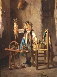A forgó kerék mellett