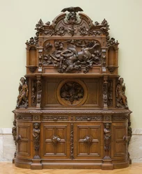 Tálalószekrény, 1855 körül