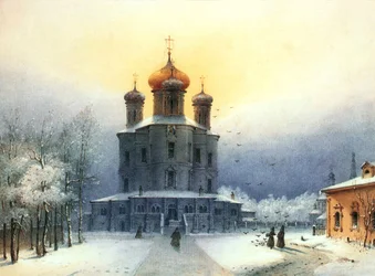 Donskoy kolostor, 1850-es évek.
