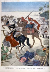 Francia győzelem a Szaharában, 1900