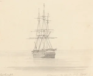 Single Fregate, Stern Forward; Albion 1817. április 20
