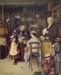 Új kalap vásárlása, 1880