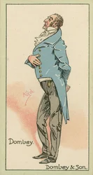 Dombey, Dombey és fia (színes litográfia)