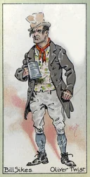 Bill Sikes Charles Dickens „Oliver Twist” című művéből, 1923