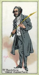 Mr. Murdstone, a „David Copperfield”-ből, Charles Dickens, 1923