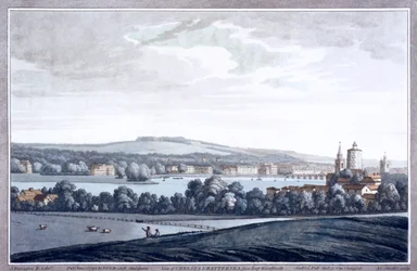A Temze, Battersea, London, 1795