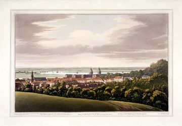 Greenwich kilátása, London, 1795