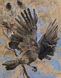 The Rooks Nest (gouache vászon)