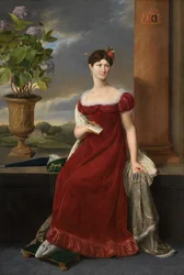 Mary Lodge portréja (olaj, vászon)