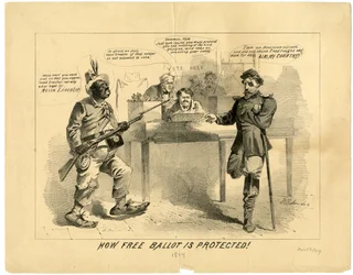 Hogyan védik a szabad szavazást, 1864