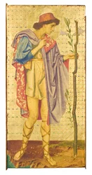 Crystofore, 1898-99 (vegyes médiában szerszámozott aranylap-panelen) (a 342697 részlete)