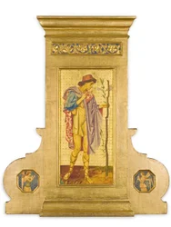 Crystofore, 1898-99 (vegyes médiával szerszámozott aranylemezen)