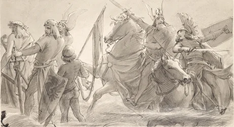 A teutonok csatába indulnak