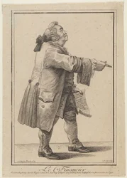 A pénzügyőr A finánc, 1784