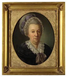 Jekatyerina Ivanovna Cserkasova hercegnő portréja 1727-1797, született Hedvig Elisabeth von Biron, 1781