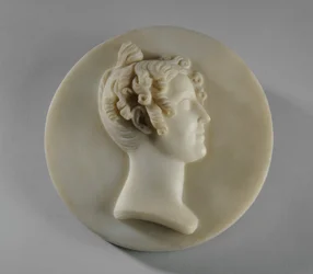 Harriet Gott medálos portréja