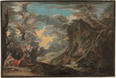 Jákob álma, 1720 körül (gouache, barna kecskebőr)