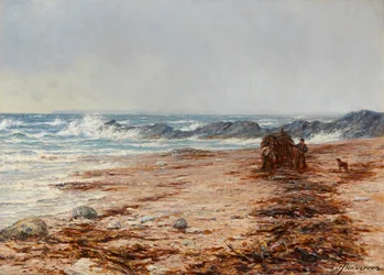 Kelp gyűjtése (olaj, vászon)