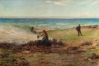 Kelp Burning (olaj, vászon)