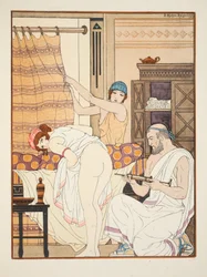 Beöntés, illusztráció „Hippokratész műveiből”, 1934