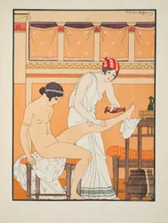 És kend meg illatos rózsával, illusztráció Hippokratész műveiből, 1934