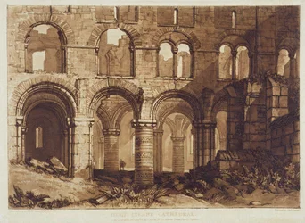 Szent Sziget-székesegyház, vésette: Charles Turner (1773-1857) 1808 (metszet)