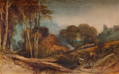 Beeston Castle, Cheshire, 1839, 1938