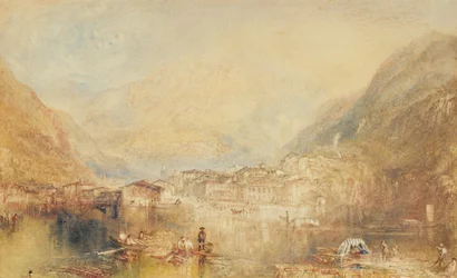 Brunnen a Luzerni-tóból, 1845