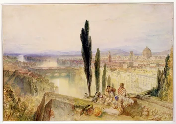 Firenze, 1827 körül (wc papíron)