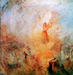 A napban álló angyal, 1846