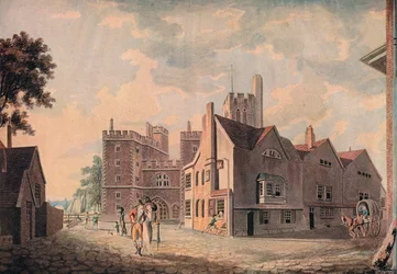 Az érseki palota, Lambeth, 1909