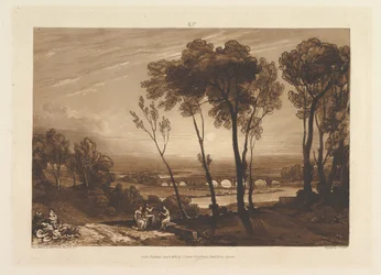 A Middle Distance Liber Studiorum hídja, III. rész, 13. tábla, 1808. június 10.