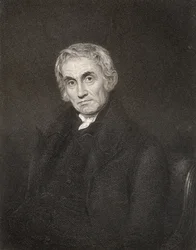 Samuel Drew, R. Hicks metszete, a „The National Portrait Gallery, Volume IV”, 1820 körül megjelent (litho)