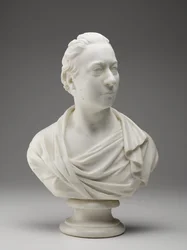 William, Lord Cavendish, Devonshire ötödik hercege (1748-1811), 1812 körül (márvány)
