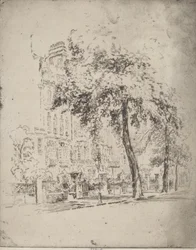 Big Tree, Cheyne Walk, 1906.